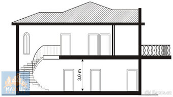 Pronájem luxusní vily 5+1/T (243 m2), zahrada (382 m2), bazé - 12