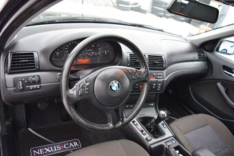 BMW 318i E46 2.0i TAŽNÉ SENZORY 2XKOLA PANORAMA - 12
