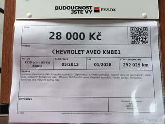 Chevrolet Aveo KNBE1 - 12