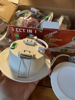 ALUSSO Vestavné LED světlo, 4ks - 12