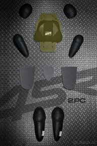 RR Evo III Grey Storm vel.56 kožená dvoudílná moto kombinéza - 12