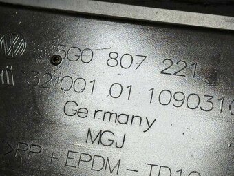 VW GOLF 7 2012-2016 nárazník OST + 6xPDC 5G0807221 - 12