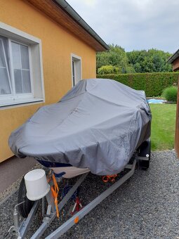 Motorový člun blesser 440 + Mercury 50 + přívěs - 12