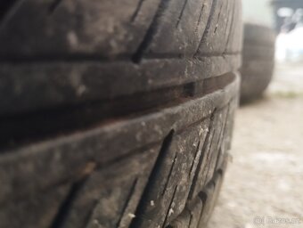 4x100 R13 plechové disky s letními pneu - 12