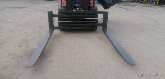 LINDE H50D-02 svěrné vidlice, pozicionér + boční posuv - 12