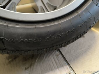 Alu kola BMW X3 5x120 r18 Originál, zimní pneu+TPMS - 12