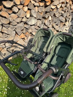 Dvojčecí kočár TFK DUO 2 2023 olive - 12