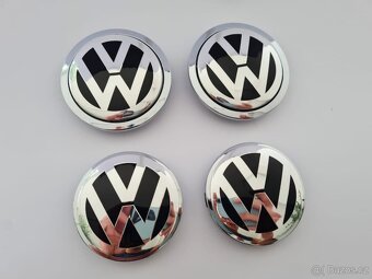 Stredové krytky - pukličky kolies VOLKSWAGEN - 12