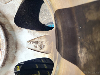 Alu kola Ford Focus 15" 5x108 ET43 letní pneu 195/65 R15 - 12