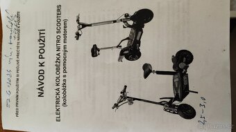Prodám elektrokoloběžku Nitro Scooters - 12