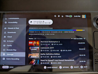 Steam Deck OLED 512 GB (v záruce) - 12