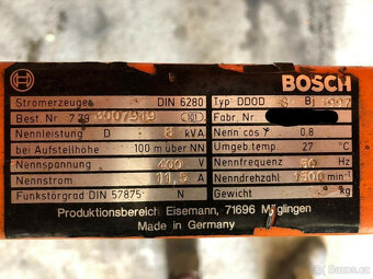 Elektrocentrála, generátorová souprava, dieselový přívěs, sy - 12