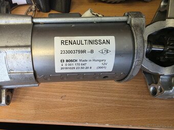 ALTERNATOR + STARTER 1,5 DCI K9K - 12