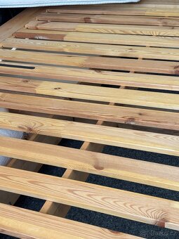 Ikea Mandal postel 160x200 + matrace DORMEO - 12