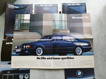 BMW E32 - extrémně vzácná kazeta k premiéře 7er - 12