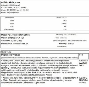 VW JETTA 1.4 - 1. MAJITEL - 12