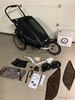 🖤🩶 Thule Chariot Sport + prislusenstvi 🩶🖤 - 12