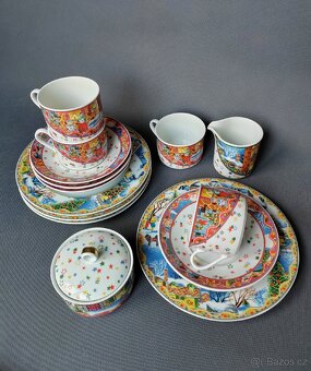 Vánoční porcelánová sada Eschenbach série "Jingle Bells" - 12