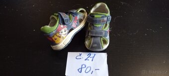 Dětské nošené botičky vel. 19, 20 a 21 - 12