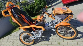 Terénny vozik 2x 1500W 40km/h dojazd 50km pre vozičkárov - 12