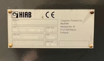 DAF FAD CF 530 - 8x4 – JNK 21T + HR-Palfinger PK 33002 EH - 12