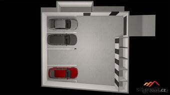 Novostavba byt 2+kk, 55m2 + 40m2 zahrada, garážové stání, Pr - 12