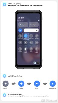 Odolný telefon DOOGEE Blade GT 12+20/256 GB, nový - 12