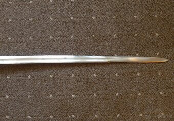 Lovecký tesák - Asi 18. století - Rytá čepel - 12