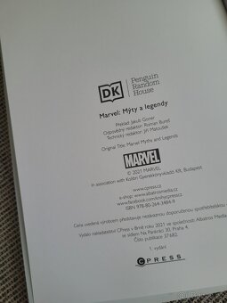 Nová kniha Marvel: Mýty a legendy, nakl. Cpress - 12