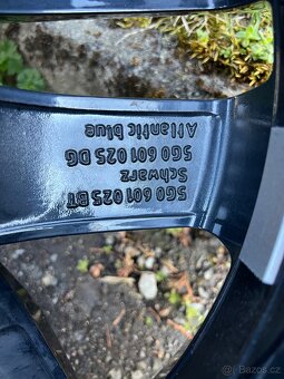 5x112 R17 ET49 J7 ORIGINÁL ALU KOLA VW GOLF 7 - 12