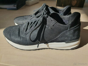 DÍVČÍ BOTY TENISKY GEOX RESPIRA VEL 36 ČERNÉ S TŘPYTKAMI - 12