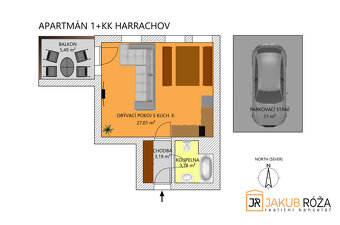 Prodej apartmánu 1+kk Harrachov - 12