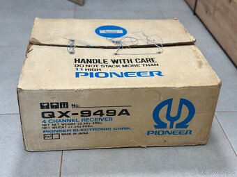 PIONEER QX-949 KVALITNÍ VINTAGE STEREO RECEIVER  - 12