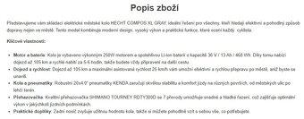 elektro kolo hecht compos XL - 12