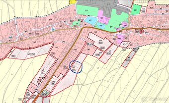 Prodej stavebního pozemku 1252 m² Spálov - INVESTICE - 12