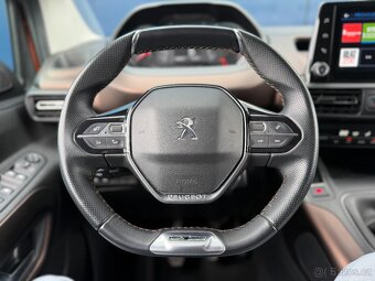 Peugeot Rifter LONG GT LINE, 7míst, ČR, Tažné - 12