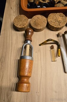 Laboratorní retro skleněná sada - 12