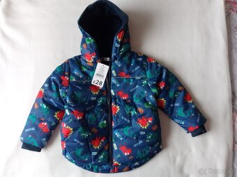Nová podzimní Dino bunda, 98/104 - 12
