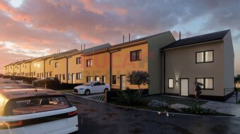 Prodej bytu 2+1 61 m² v novostavbě řadového domu v Kaplici - 12