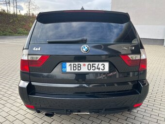 BMW X3 2.0D 4x4 10/2007 ALU, KLIMA, MANUÁL, ČR, NOVÁ STK - 12