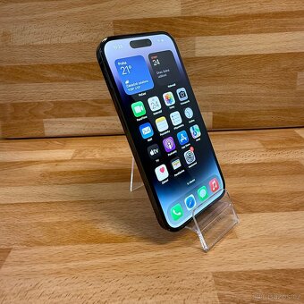 iPhone 14 Pro 256GB, temně černý, eSIM (rok záruka) - 12