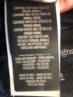 Luxusní zimní bunda E. Zegna, cena nové přes 170tis kč - 12