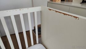Dětská postýlka Ikea Stuva s matrací a ložní výbavou - 12