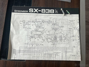 PIONEER SX-838 stereo receiver - TOP stav - 12