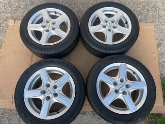 Alu kola 5x100. R15.Letni 195/55/15.Škoda,Vw,Audi,Seat - 12