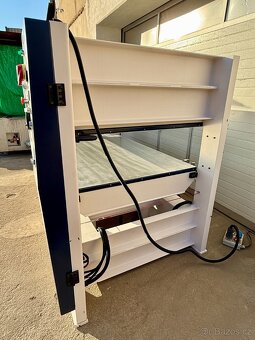 Dýhovací lis OMC MACHINERY PL 105 - olejové vyhřívání - 12