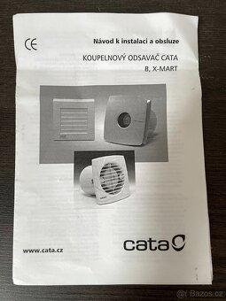 Koupelnový ventilátor nerezová ocel - 12