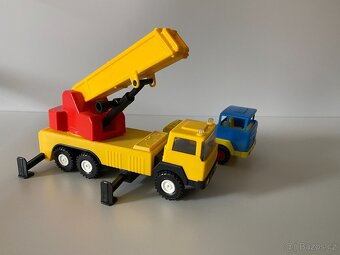 hračky staré hračky autíčka jeřáb mercedes ites - 12