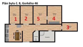 Pronájem, Byty 5+1 19m2 - Brno - Veveří, ev.č. 01754 - 12