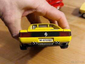 Ferrari Testarossa 1984 Burago, žlutá - 12